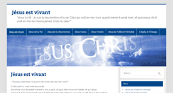 Desktop Screenshot of jesusestvivant.fr