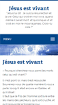 Mobile Screenshot of jesusestvivant.fr